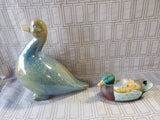 Pair of Duck Figurines