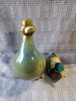 Pair of Duck Figurines