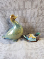 Pair of Duck Figurines