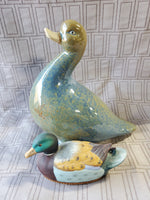 Pair of Duck Figurines