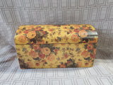 Floral Dome Lid Trinket Box