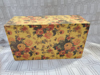 Floral Dome Lid Trinket Box