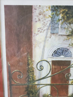 Signed and Numbered Front Gate and Door Print by Mary Lou Bantel