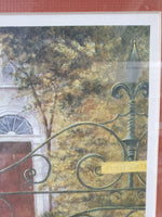 Signed and Numbered Front Gate and Door Print by Mary Lou Bantel