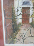 Signed and Numbered Front Gate and Door Print by Mary Lou Bantel