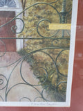 Signed and Numbered Front Gate and Door Print by Mary Lou Bantel