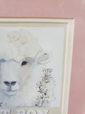 C'est Bon Sheep Print