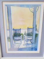 Signed Waterfront Porch Print