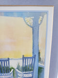 Signed Waterfront Porch Print