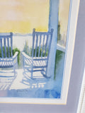 Signed Waterfront Porch Print