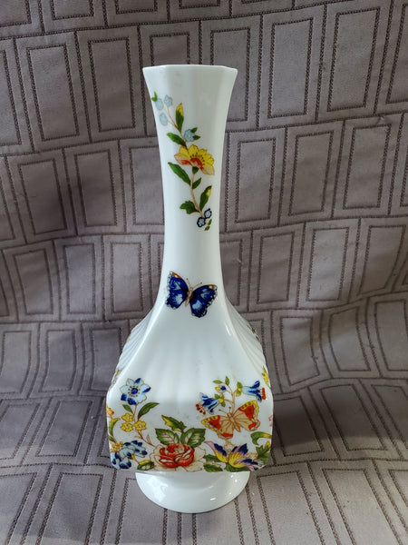 Vintage Aynsley Fine Bone China "Cottage Garden" Bud Vase