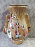 Hand Made in Israel Pottery Vase