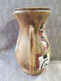 Hand Made in Israel Pottery Vase