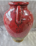 Southern Living at Home Red Double Handled Vase