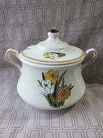 Vintage Pottery Soup Tureen