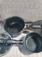 Lot of 4 T-Fal Sauce Pans