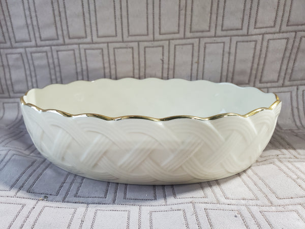 Vintage Lenox Lattice Serving Bowl