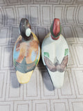 Pair of Ceramic Decoy Ducks