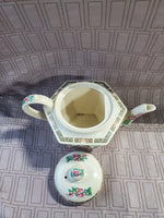 Sadler England Floral Teapot