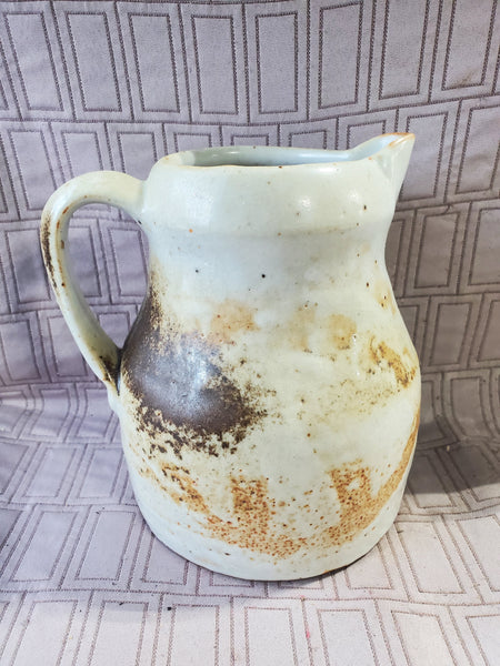 Glazed Pottery Pitcher