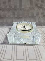 Staiger Crystal Desk Clock WORKS