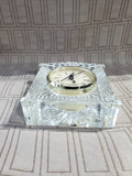 Staiger Crystal Desk Clock WORKS