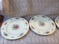 Set of 4 Lenox Rose Dinner Plates