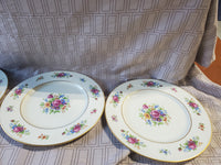 Set of 4 Lenox Rose Dinner Plates