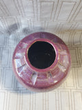 Signed Heavy Purple Glazed Vase