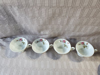 8 Piece Royal Sealy Teacup and Saucer Set