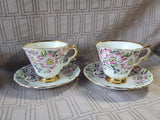 8 Piece Taylor & Kent Teacup and Saucer Set