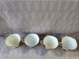 8 Piece Taylor & Kent Teacup and Saucer Set