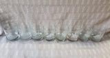 Set of 8 Etched Clear Glass Wild Game Birds Old Fashioned Glasses