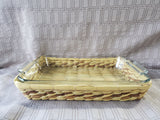 Anchor Ovenware Baking Dish Woven Cover