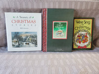 (D) 3 Piece Lot of Christmas Themed Books