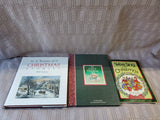 (D) 3 Piece Lot of Christmas Themed Books