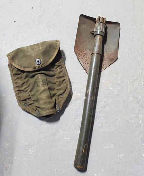 Vintage U.S. Military Folding Shovel