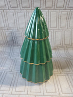 Ceramic Christmas Tree Candle