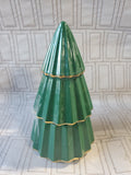 Ceramic Christmas Tree Candle