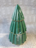 Ceramic Christmas Tree Candle