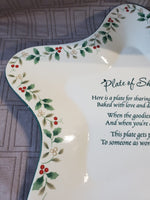 Vintage Pfaltzgraff "Winterberry" Cookie Tray