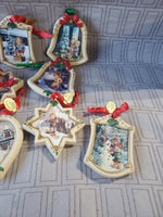 11 Piece Set of Hummel Christmas Ornaments