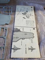 Monogram U.S.S. Eisenhower Nuclear Powered Carrier Model Kit APPEARS UNUSED