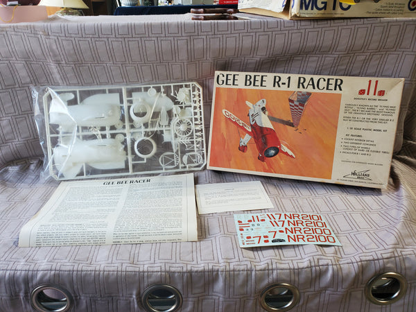 Gee Bee R-1 Racer Model Plane Kit APPEARS UNUSED