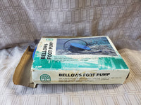 Vintage Bellows Foot Pump