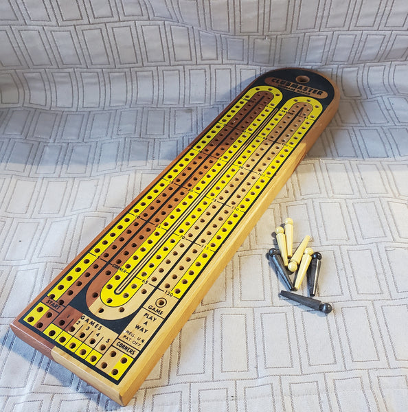 Club Master Wooden Cribbage Board