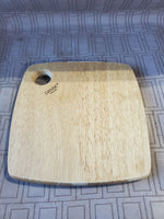 (A) Small Dansk Square Wooden Cutting Board