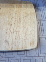 (A) Small Dansk Square Wooden Cutting Board