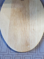 (B) Small Dansk Oval Wooden Cutting Board