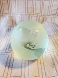 Clear Glass Globe Paperweight